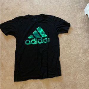 Camo adidas graphic tee